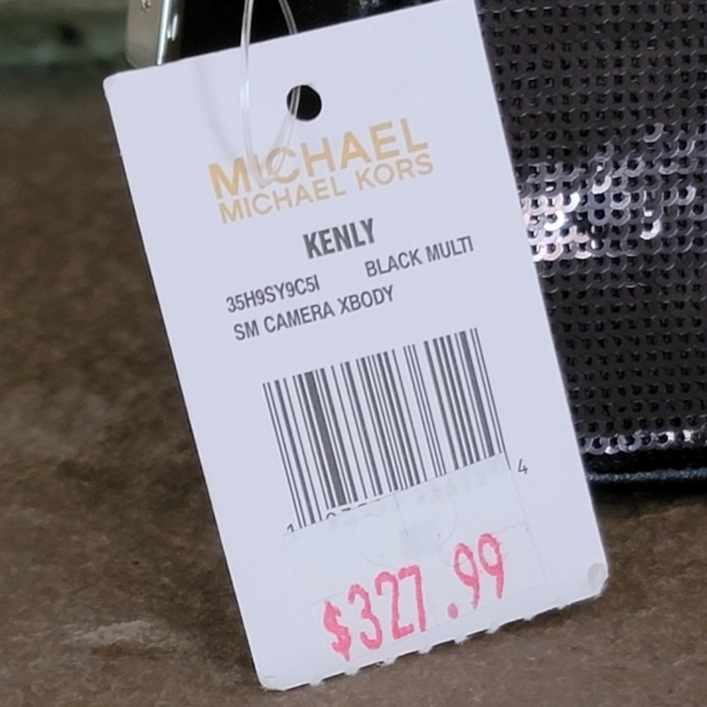 Michael Kors Kenly SM Crossbody Black - Picture 5 of 6
